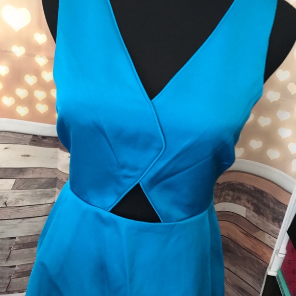 Zac Posen Dresses Slip Teal Womens Dress Size 6 - Picture 3 of 5